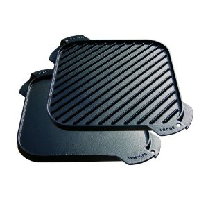Lodge cast iron reversible grill/ griddle - 26.5cm x 26.5cm