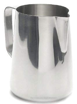 Stainless steel milk frothing jug - 350ml