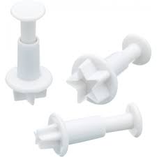 Plunger icing cutters - star
