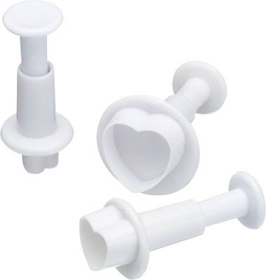 Plunger icing cutters -  heart
