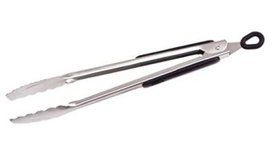 Stainless steel locking tongs - 30cm