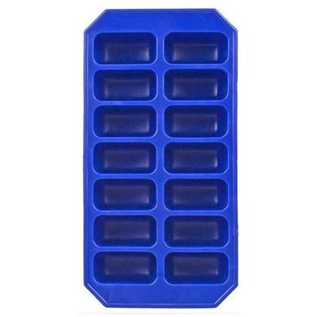 Flexible silicone ice tray