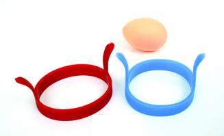 Silicone egg rings
