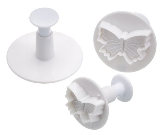 Plunger icing cutters - butterfly