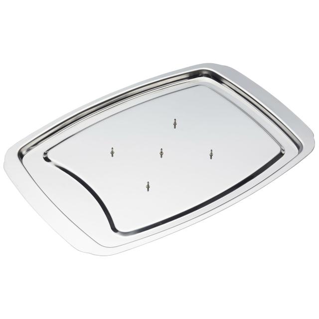 Stainlass steel carving tray