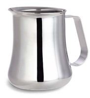 Stainless steel espresso milk frothing jug - 350ml