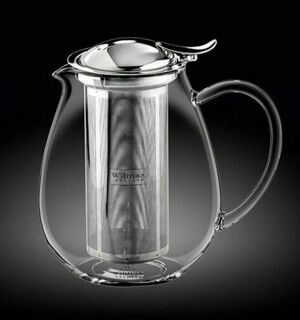 Thermo-glass Oval tea pot - 600ml