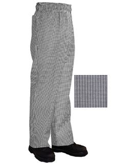 Chefs trousers - black and white check