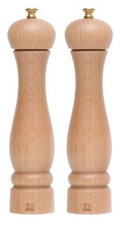 Peugeot Clermont salt and pepper mill set - natural - 24cm