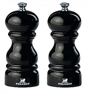 Peugeot Paris salt and pepper set - black - 18cm