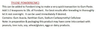 Tylose powder (CMC) - 50g