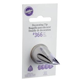 Wilton large icing tip - leaf #366
