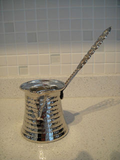 Handmade Copper Turkish coffee pot - 5 cup