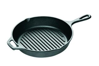 Lodge cast iron grill pan - 26cm