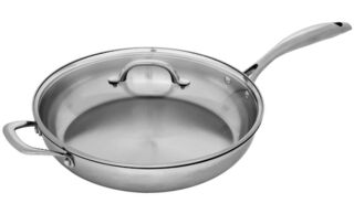 Swiss Diamond - Premium Steel Saute Pan - 32cm