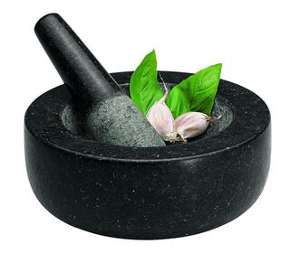 Granite mortar and pestle - 20cm