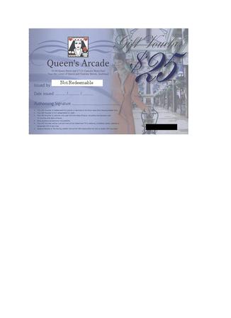 $25 gift voucher