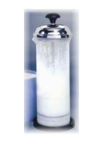 Manual glass milk frother