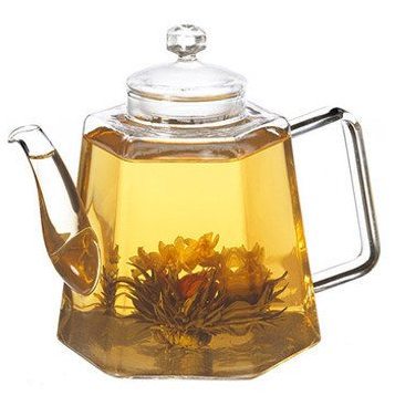 Glass and Porcelain Teapots