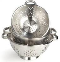 Colanders and strainers, spinners and Funnels