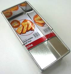 D-line expandable loaf pan