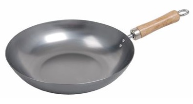 Carbon steel wok - 30cm