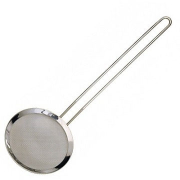 Fine mesh stainless steel skimmer