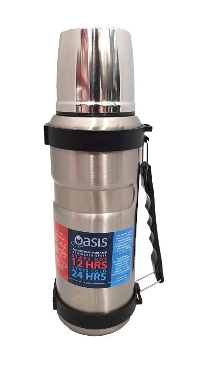 Oasis stainless steel insulated vacuum flask