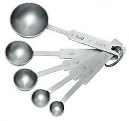Avanti Stainless Steel measuring spoons 