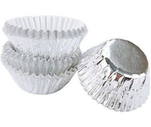 Wilton foil candy cups - silver