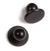 Chefs buttons - black