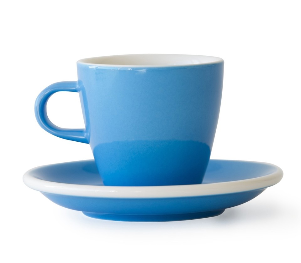 ACME long black tulip cups and saucers at The Kitchen Shop Auckland City