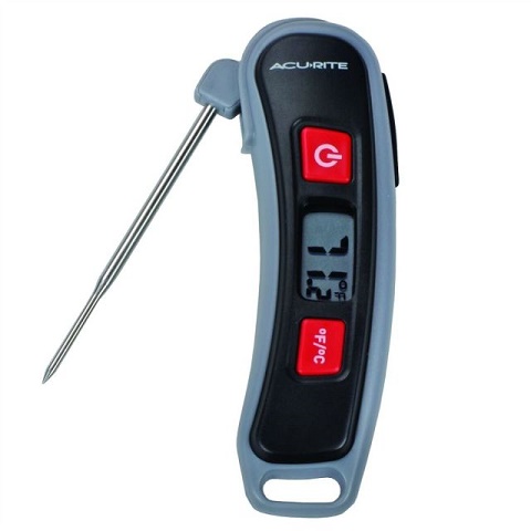 Acurite digital instant read thermometer with folding probe