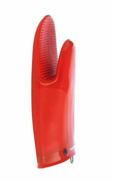 Mastrad silicon oven mitt - red