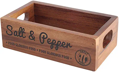 T&G salt and pepper crate