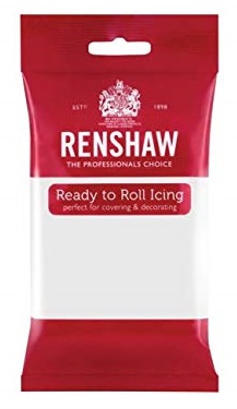 Renshaw ready to roll icing - 250g - white