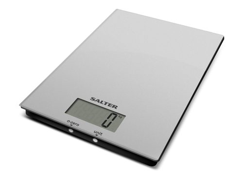 Salter Ultra Slim glass electronic kitchen scale