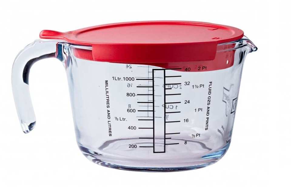 O'cuisine French glass measuring jug - 1lt