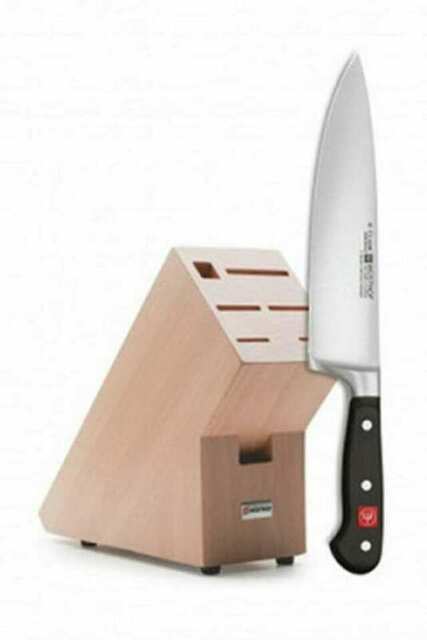 Wusthof Classic chef knife 20cm with BONUS knife block