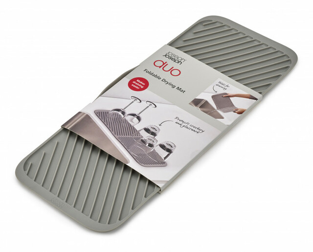 Joseph Joseph Duo foldable draining mat APPLEWOOD The Kitchen Shop