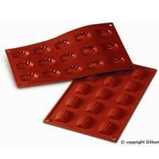 Silicone mini Madeleine mouldsn  - 12 mould