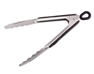 Stainless steel tongs - 20cm