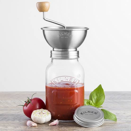 Kilner mouli sauce press set