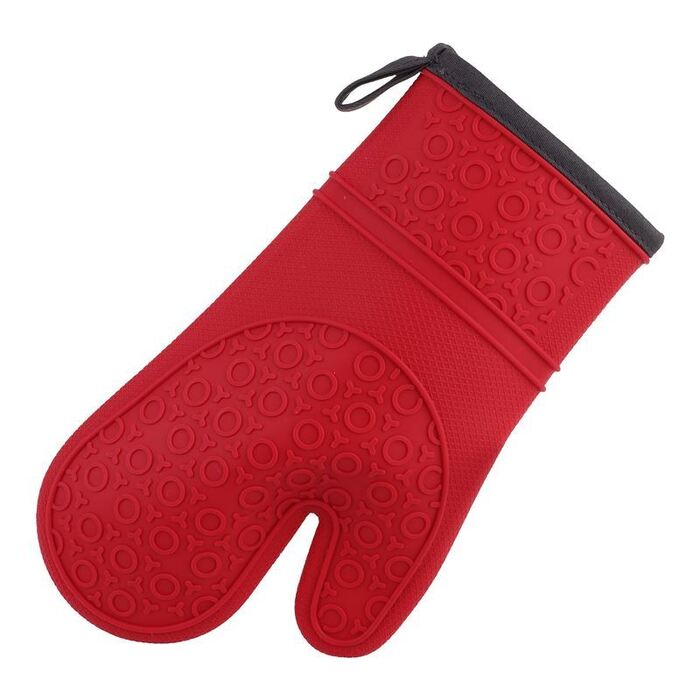 Daily Bake Red Silicone Oven Glove