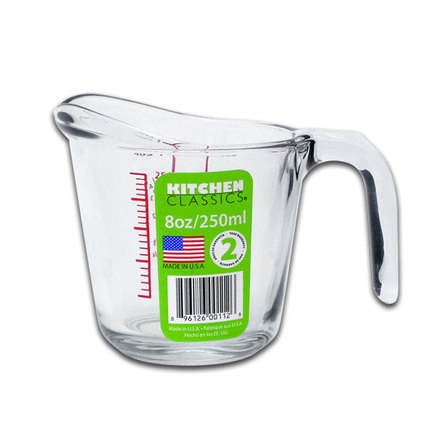 Kitchen Classics glass measuring jug - 250ml