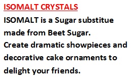 Isomalt crystals - 220g