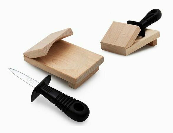 Verdier oyster shucker set